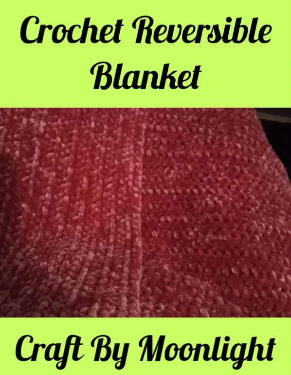 Craft By Moonlight Crochet Reversible Velvet Blanket Free Pattern